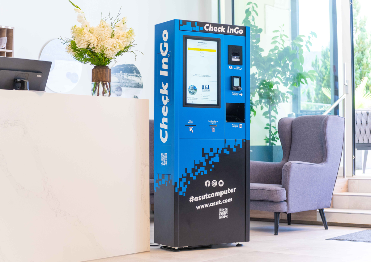 ASUT Integrates Beetronics Touchscreens in Self-Service Hotel Kiosks