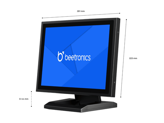 Écran Tactile 12 Pouces en Métal (4:3)