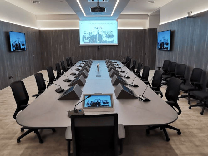 Conferentie- en vergaderzalen Displays voor kantoor, conferentie- en vergaderruimten