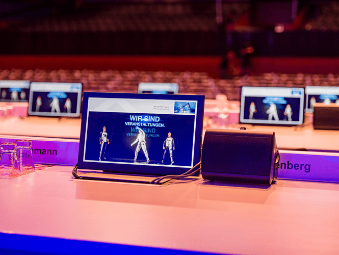 Conferentie- en vergaderzalen Displays voor kantoor, conferentie- en vergaderruimten