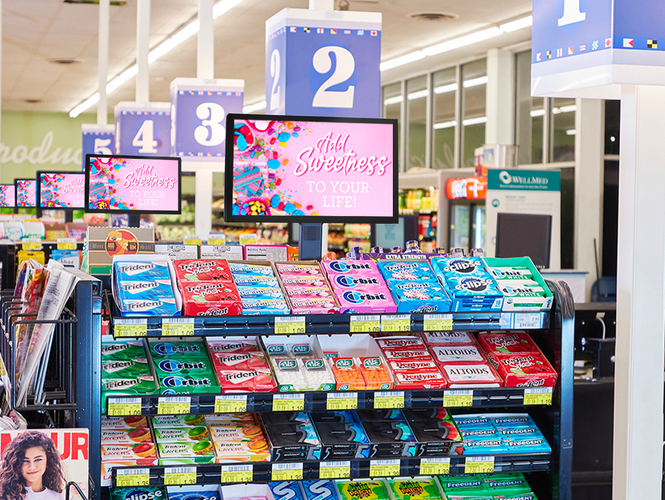 Digital signage Displays voor retail, de publieke sector en het bedrijfsleven