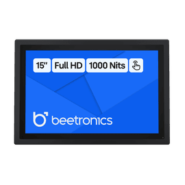 15 Inch Touchscreen Metaal (High-Brightness)