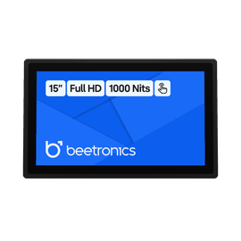 15 Inch Touchscreen Metaal (High-Brightness)