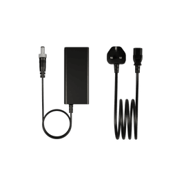 Alimentation 19V avec verrouillage, prise UK (pour applications médicales)