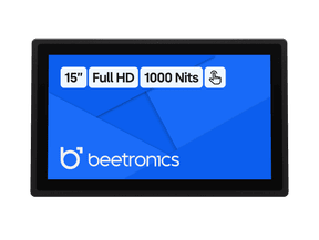 15 Inch Touchscreen Metaal (High-Brightness)