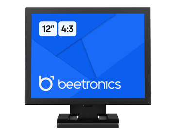 12 Inch Monitor Metaal (4:3)