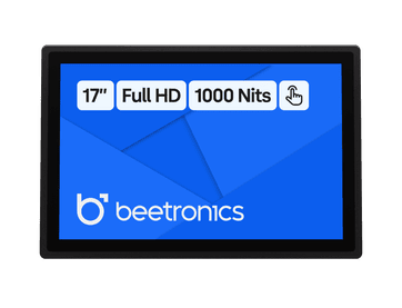 17 Inch Touchscreen Metaal (High-Brightness)