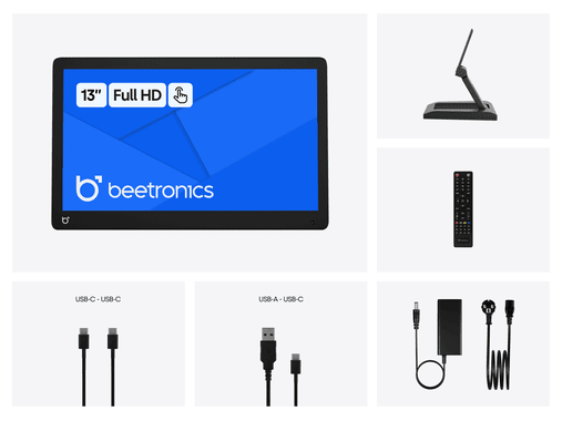 13 Inch Touchscreen