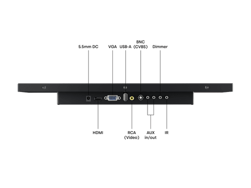 19 Inch Monitor Metaal