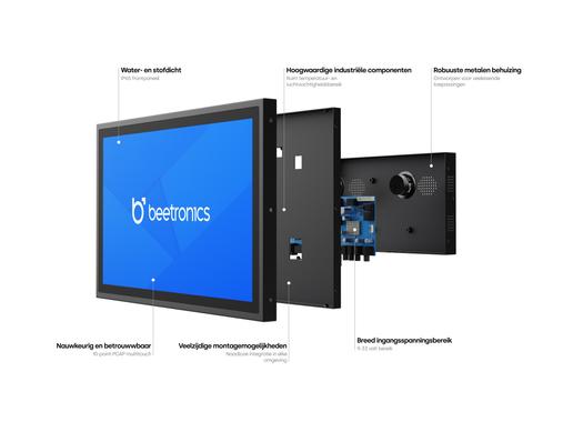 24 inch touchscreen metaal