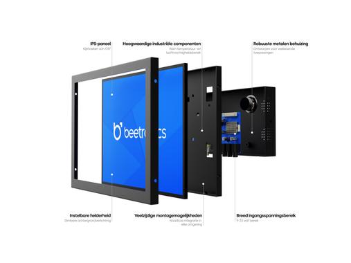 10 inch monitor metaal (4:3)