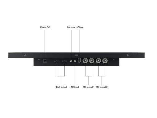 15 Inch Monitor Metaal SDI