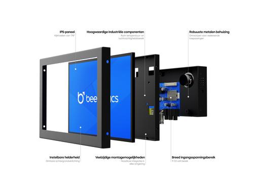 7 inch monitor metaal