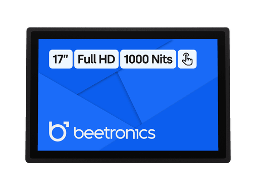17 Inch Touchscreen Metaal (High-Brightness)