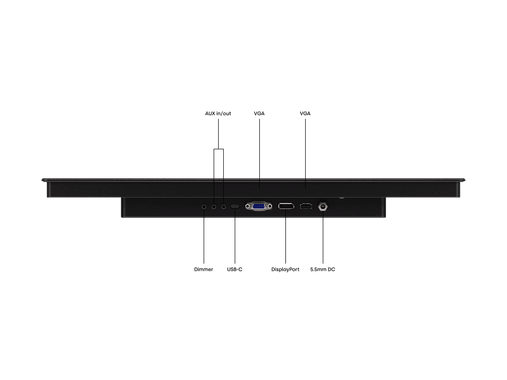 24 Inch Touchscreen Metaal (High-Brightness)