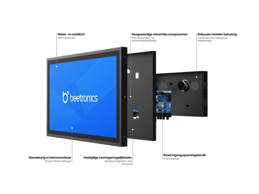 32 Inch Touchscreen Metaal