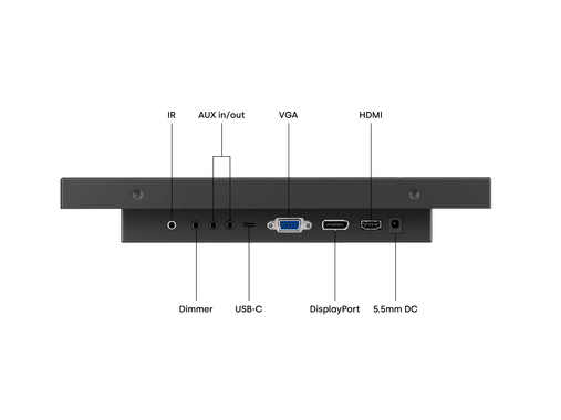 12 Inch Touchscreen Metaal