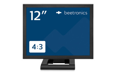 12 inch monitor metaal (4:3)
