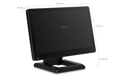 12 inch touchscreen (multi-touch)