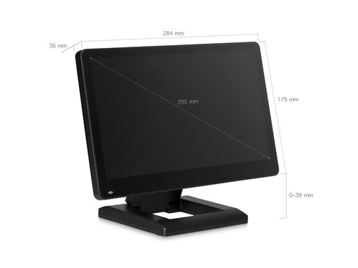 12 inch touchscreen (multi-touch)